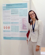 Jeanette Wilburn presenting her Dupuytren's poster at ISPOR (November 2011)