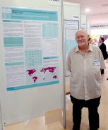 Dr McKenna presenting his ASQoL poster at ISPOR (November 2011)